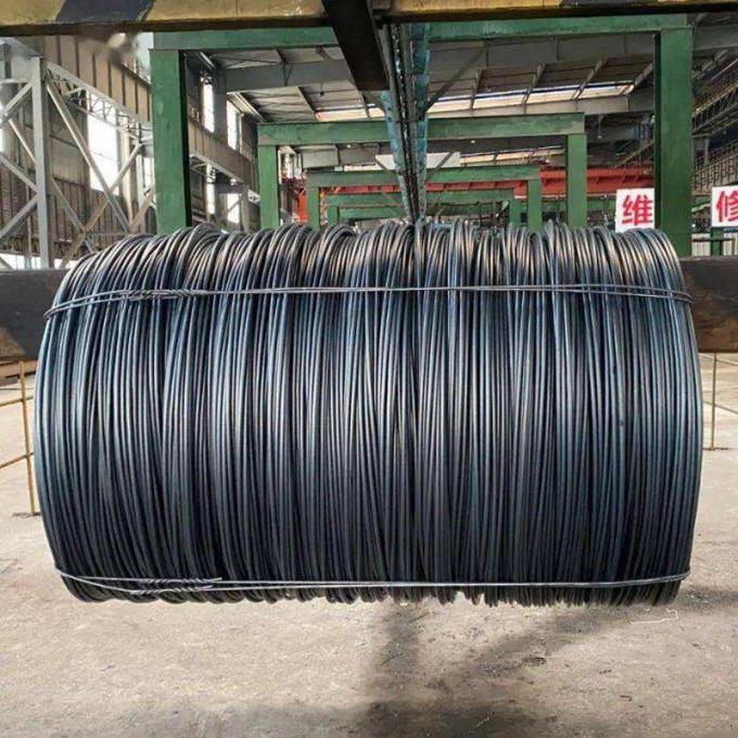 SAE 1006のつや出しの鋼線の棒5.5mmの鉄ワイヤー